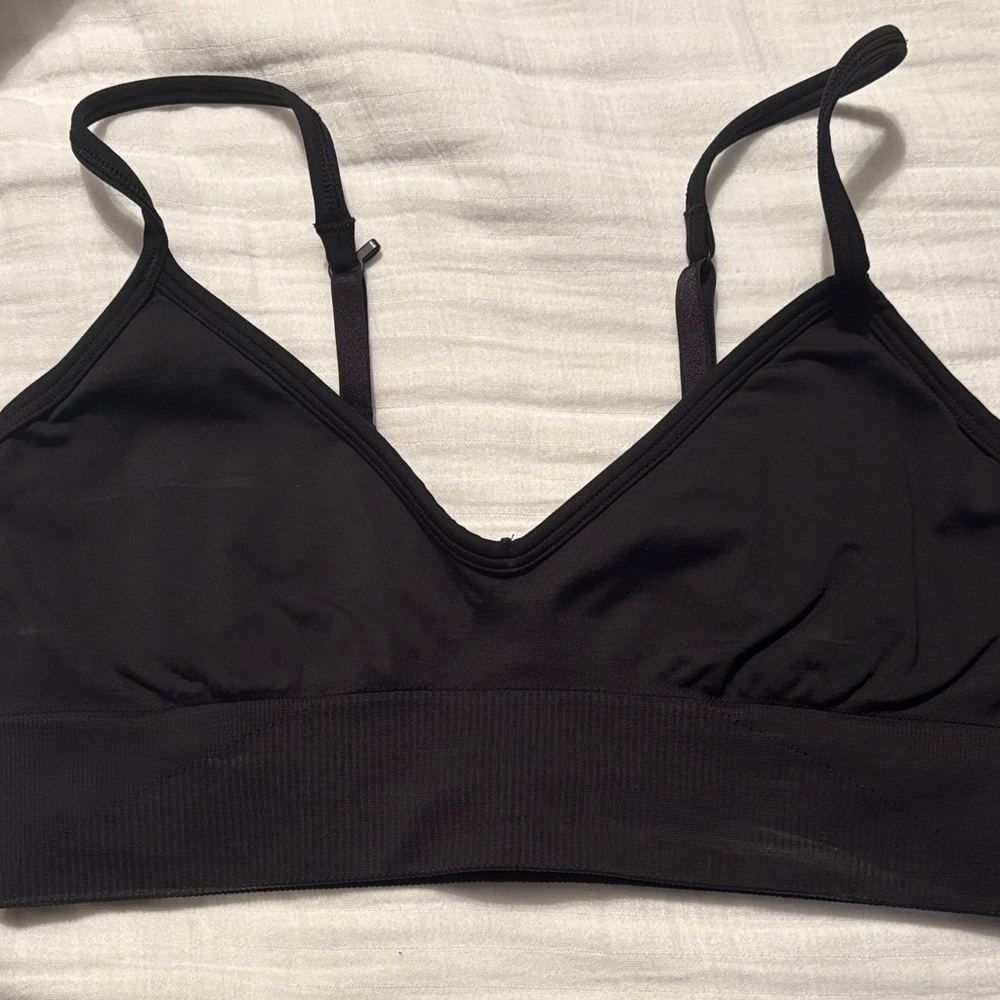 Women's Black Bralette